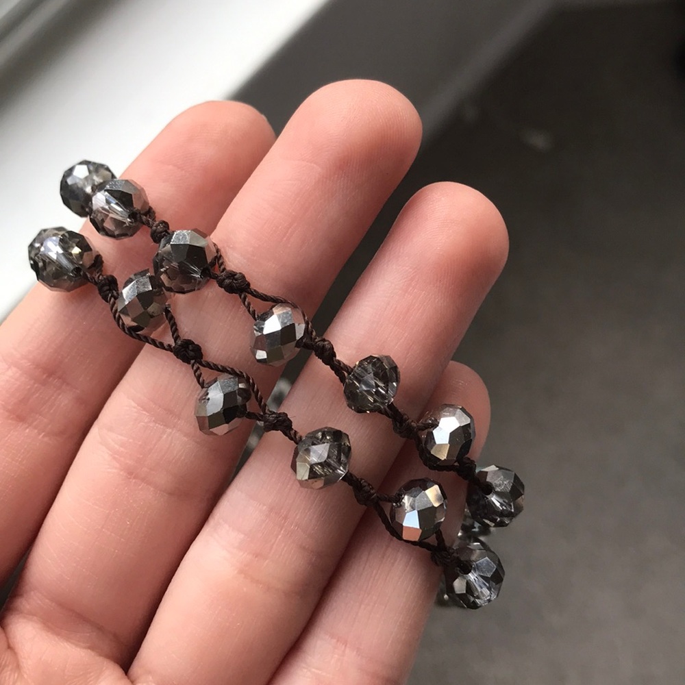 Long beaded necklace
